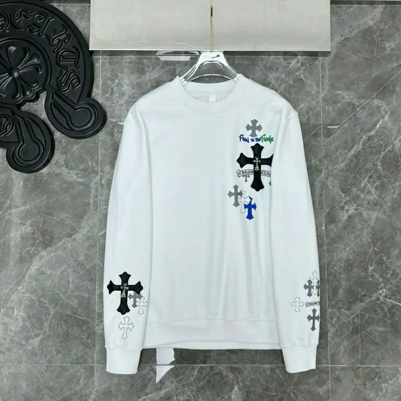 chrome hearts sweatshirt manches longues pour unisexe s_1242aab